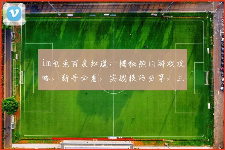 im电竞百度知道，揭秘热门游戏攻略，新手必看，实战技巧分享，三步提升胜率